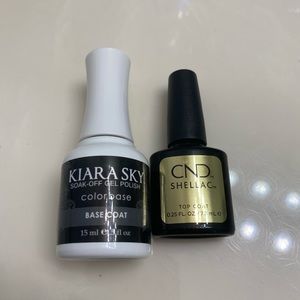 Gel top & base coat